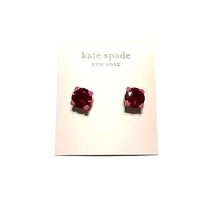 Kate Spade Vibrant Red Earrings